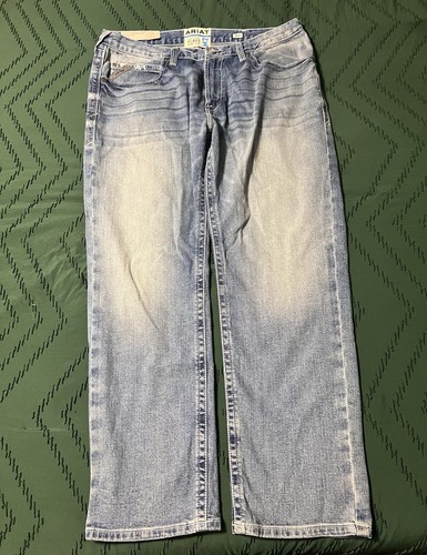Neu mit Etikett Ariat M2 traditionelle entspannte Bootcut-Jeans Shasta für Herren 38 x 32