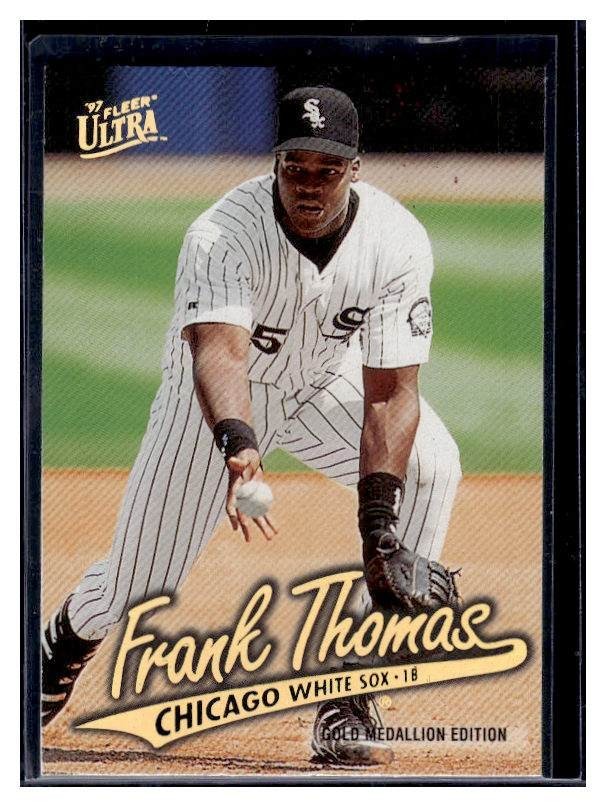 1997 Fleer Ultra Frank Thomas #G44 Gold Medallion Edition Chicago White Sox HOF