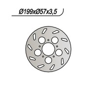 Rieju RS 1 Evolution 50 Disk Hinterbremse NG 311 1999 2001