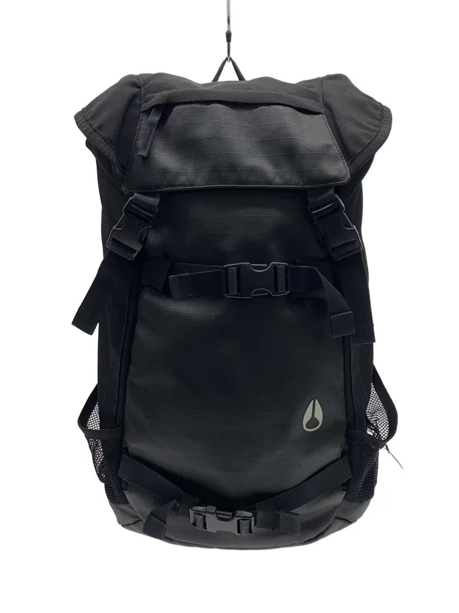 NIXON Backpack, Polyester, Black, Plain, C1953 - image 1