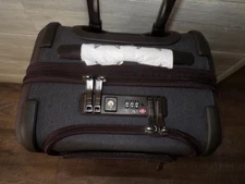 Tumi Alpha International Dual Access Carry-On Luggage 4 wheels GRAY/BROWN  $975