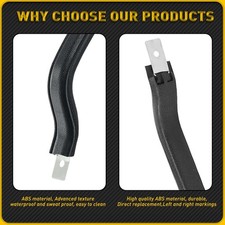 Front Leftright Door Handle Fit For 1987-1994 1995 Jeep Wrangler Yj 55009801k