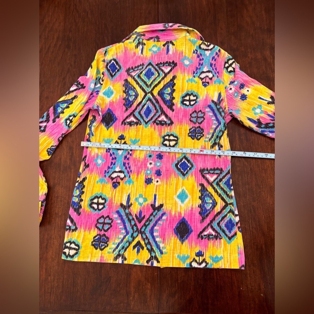 Sears Multicolor Button Down Shirt - image 5