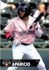 2018 Miguel Aparicio Choice Minor League Rookie S2 Hickory Crawdads