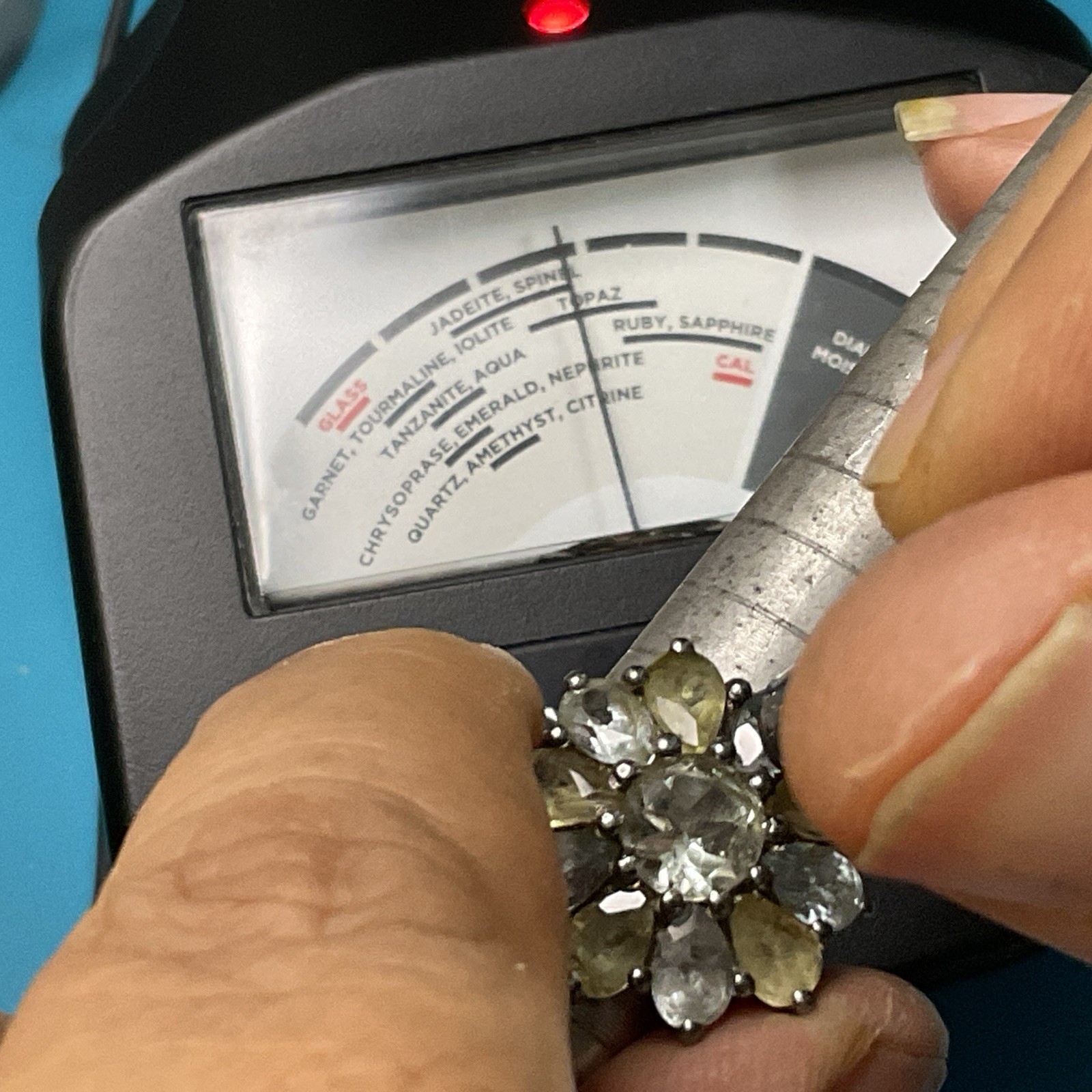 Vintage Sterling Silver 925 Assorted Multi Gemsto… - image 23