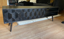 Swoon zabel black tv media stand