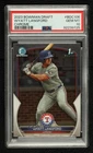 2023 Bowman Draft Chrome Wyatt Langford #BDC-106 PSA 10 GEM MT