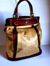 Etienne Aigner Vintage Reise Tasche Leder  Me...