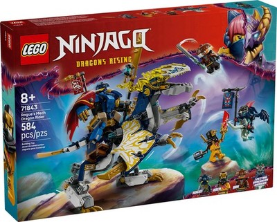 9010C-11⑦、9010C-12⑫、9010C-13⑫，9010C-14⑥ LEGO Ninjago Rogue's Mech Dragon Rider 71843 by LEGO Systems