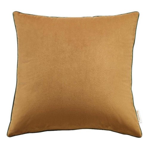 Almohada de terciopelo Modway Accentuate de 20" cuadrada de rendimiento en verde coñac - Imagen 1 de 4