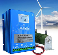 15000W Wind Solar Hybrid Charge Controller 12V 24V MPPT Boost Charge Regulator w