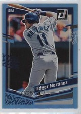 2023 Panini Donruss Holo Carolina Blue Edgar Martinez #203 HOF 1e19