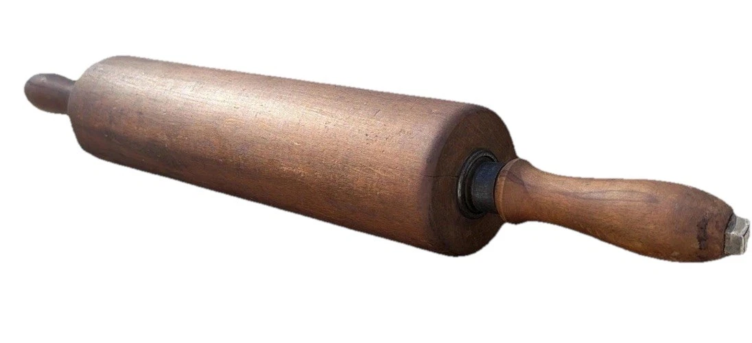 Primitive & HUGE Farmhouse Wooden Rolling Pin 22.5" long x 4" Diameter Barrel
Opens in a new window