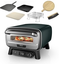 Image of Ninja Artisan Electric Outdoor Pizza Oven Air Fryer MO201UKBK1