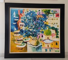 Athos Faccincani  - Senza Titolo,  Olio su Tela 80 x 90 cm