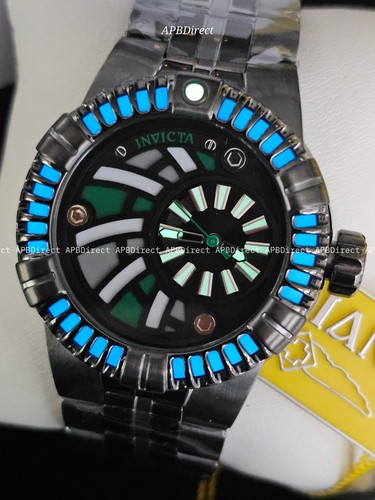 Invicta - Subaqua - Gunmetal - LUME Bezel & Dial 47mm - Quartz - mens Watch - Picture 13 of 21