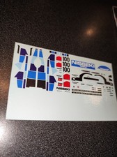 1/64 HO SLOT CAR DECAL - 100 NISSEKI TRUST PORSCHE 962