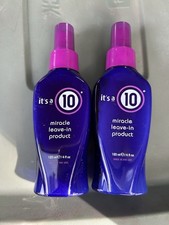 IT'S A 10 MIRACLE LEAVE-IN PRODUCT 4 OZ 2 PACK  NEW