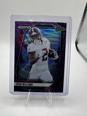 2025 Panini Prizm Draft Picks Ryan Williams #151 Purple Prizm Alabama