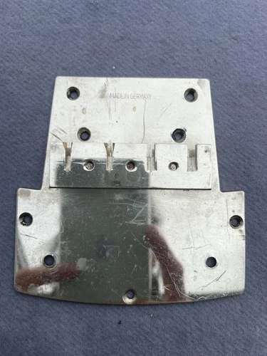 Framus Hopf Hoyer etc? bass bridge plate 1960s - Picture 2 of 4