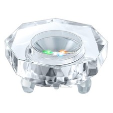 Crystal LED Light Base Multicolor Changing Pedestal Color Show Stand Lighted ...