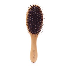 Soft Boar Bristle Hair Brush Women Wood Comb for Hair Head Scalp Massage Detangl