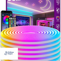 Ailbton 36M LED Neon LeuchtröHre Mit App Steuerung Und Fernbedienung