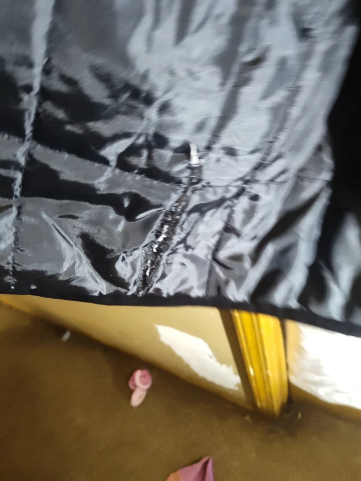 Gallery 女式长袖领冬季外套黑色人造毛皮尺寸 3x — 第 4/4 张图片