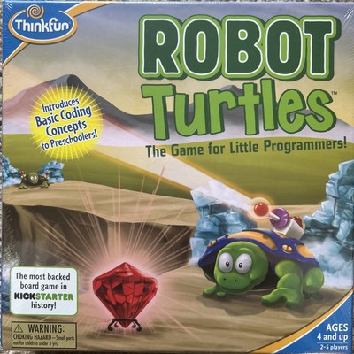 New! Thinkfun ROBOT Turtles Board Game for Little Programmers Free Shipping