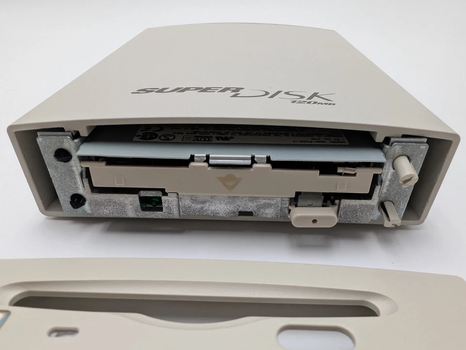 IMATION SUPERDISK 120MB UNIDAD DE PUERTO PARALELO 11795 NO PROBADA / MAL CAMINO052 Foto 4 de 4