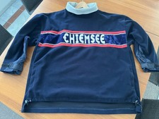Vintage 90er Original Retro Fleecejacke / Pullover Chiemsee Windstopper Blau