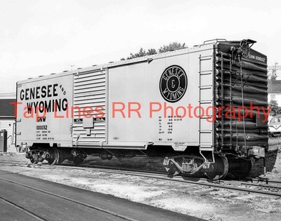 Genesee & Wyoming 100032 Box Car Greenville Steel Car New 8x10 Photo