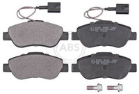 A.B.S. BremsbelÄGe Bremsbelagsatz Vorne Passend FüR Fiat 500 C Panda Ford Ka