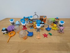 Cbeebies Octonauts 12 x Mattel Figures, Accessories, Ice, Sea Creatures Bundle