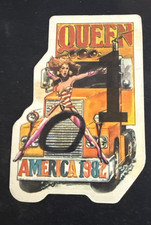 Queen 1982 Hot Space Tour America UNUSED Satin Backstage Pass Stage Hand - EX+