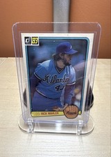 1983 Donruss - Rick Mahler #527