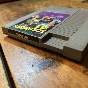 SOLOMON'S KEY Original NES Game Cartridge Tested And Working
