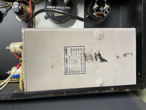 Vintage Hi-Voltage Power Supply Has Been Tested See Description For More Info - Picture 10 of 18