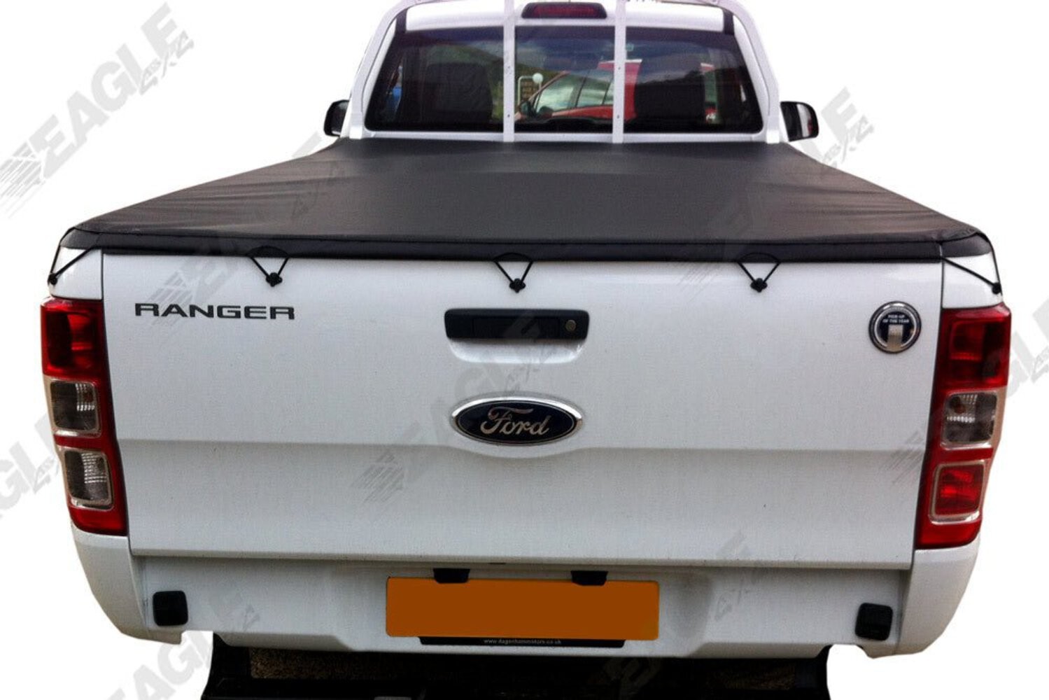 Soft Bungee Tonneau Cover to fit Ford Ranger T6 SINGLE CAB