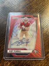 2024 Ricky Pearsall Panini Red Wave Prizm Rookie Auto #383 048/149 Rc