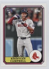 2025 Archives 1987 Topps Boardwalk and Baseball Kristian Campbell #87BB-13 02vw