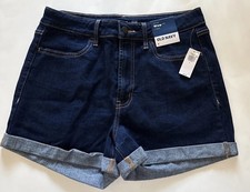 Old Navy High Rise 3  Inseam Shorts Size 8 NWT