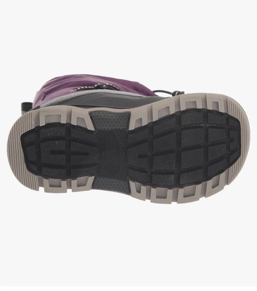 Botas para niñas KEEN niños Snow Troll impermeables (niño pequeño/niño grande) carisma plateado Foto 3 de 3