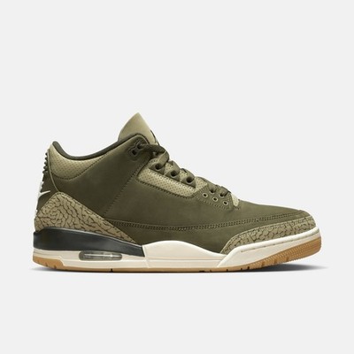 NEW Men's Size 11 Nike Air Jordan 3 Retro Family Affair Olive
