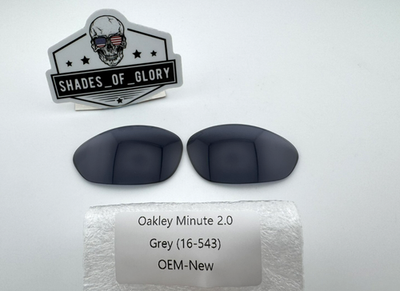 OAKLEY MINUTE 2.0 GREY LENSES SUNGLASSES AUTHENTIC VINTAGE OEM NEW