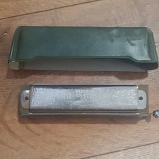 VINTAGE - M. HOHNER SUPER CHROMONICA 270 HARMONICA,  KEY OF  C