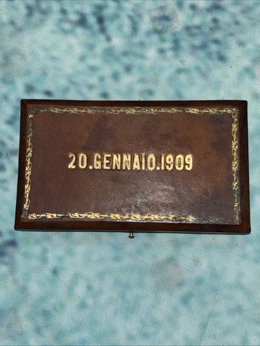 medaglia placca misericordia di Firenze festa di San Sebastiano 1909 125x70mm - Picture 5 of 5