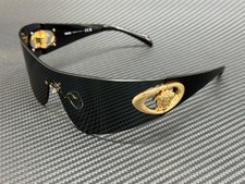 VERSACE VE2280 100287 Black Grey Women's 70 mm Sunglasses