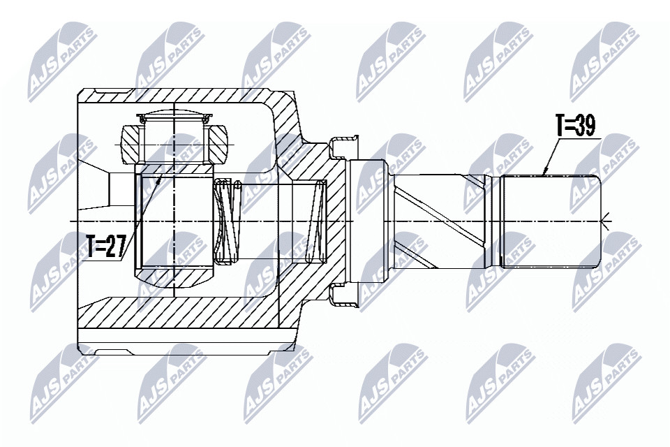 N.T.Y. NPW-PL-058.NTY Joint Kit, drive shaft for FIAT,NISSAN,OPEL,RENAULT