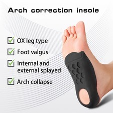 Orthopedic Insoles Orthotics Flat Foot Health Sole Pads for Shoes Insert Arch Su